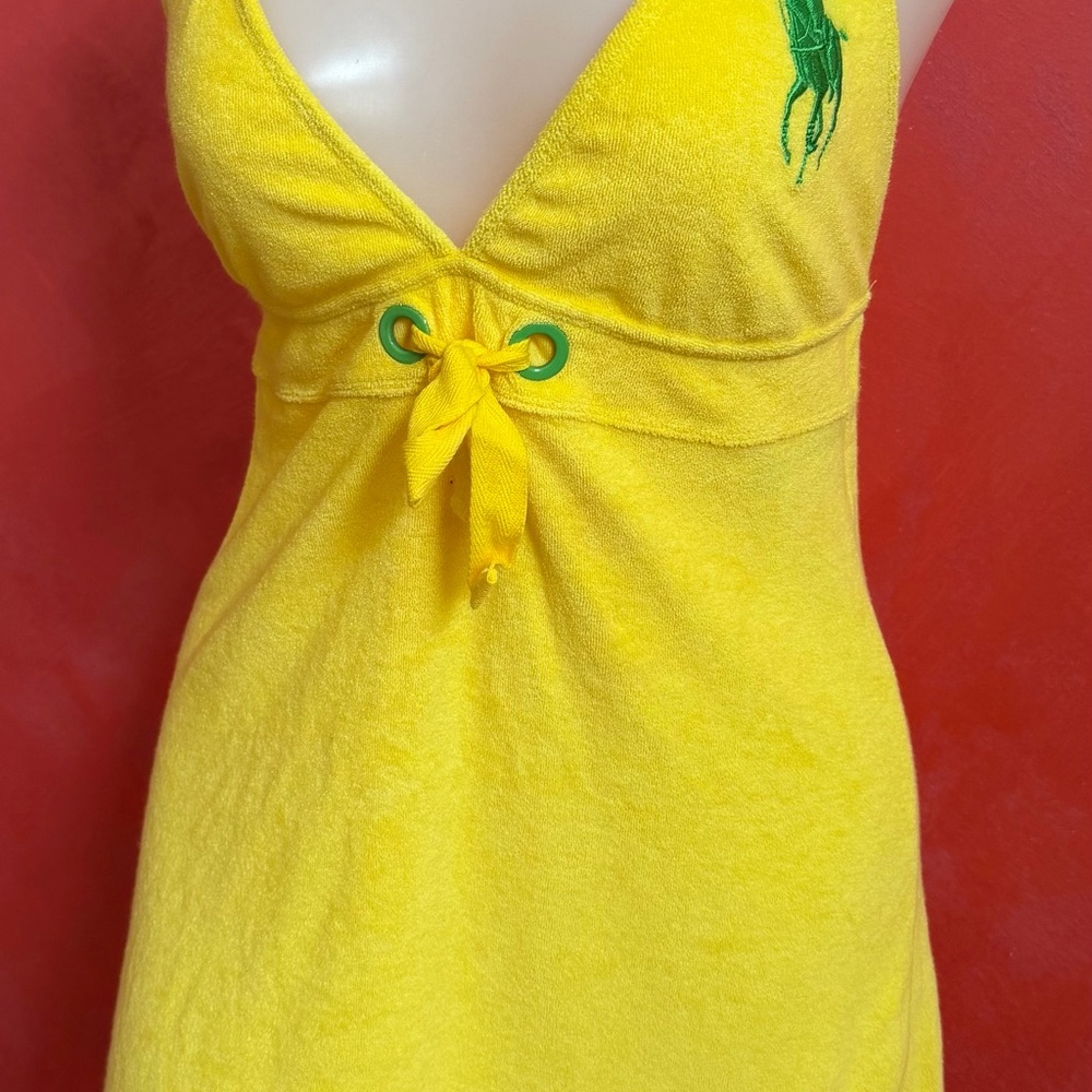 Polo by Ralph Lauren Yellow Mini Dress - Picture 2 of 5